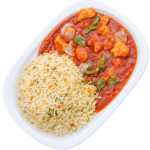 CHICKEN SHASHLIK WITH RICE