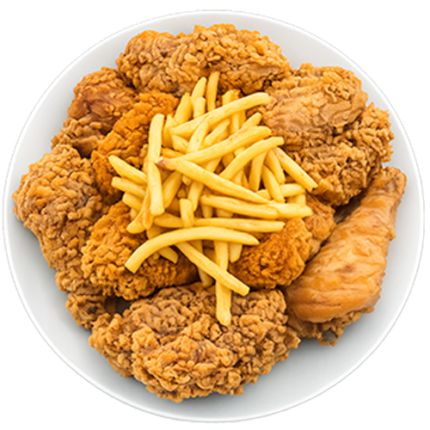 FULL RBOAST WITH FRIES