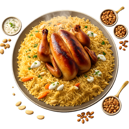 FULL SAJJI WITH RICE